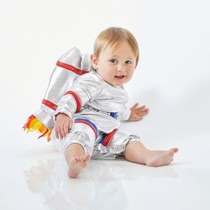 Pottery Barn Baby Astronaut Costume, Size 0-6 Months